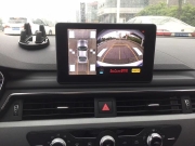 新款奥迪A4L改装360度全景行车记录仪