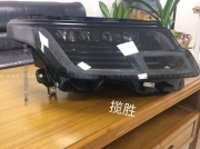 路虎改燈-攬勝老款改裝新款原廠LED前大燈總成