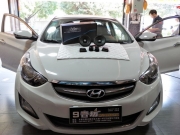 東莞汽車音響改裝 東莞9音坊改裝現(xiàn)代朗動(dòng)音響改裝以色列...