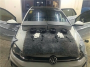 徐州沃富林大眾高爾夫改裝丹拿V17專車專用喇叭 品味音樂...