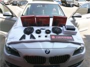 西安上尚寶馬5系改裝ETON寶馬專車專用三分頻音響 詩(shī)芬尼DSP