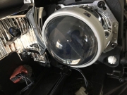扬州动力灯改奥迪A6大灯升级雷霆PRO氙气套装双光透镜