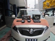 義烏別克GL8汽車音響改裝JBL喇叭和RA超薄低音，義烏福韻