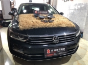 天津江波大眾邁騰汽車音響升級法國勁浪 小改怡情