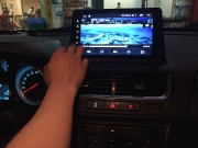 別克昂克拉改裝安卓大屏導(dǎo)航360全景行車記錄儀