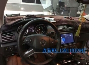 奔驰R级R320改装安卓大屏导航360全景倒车影像