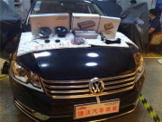 天津捷沃大眾邁騰B7改裝汽車音響 德國伊頓打造