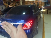 奔馳C200L柏林之聲音響十二氛圍燈旋轉(zhuǎn)高音