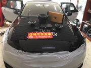癡迷音樂(lè)中 奧迪A6汽車音響改裝意大利STEG史太格大師級(jí)ME65...