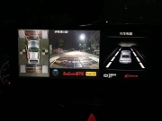 奔馳GLK260改裝安卓大屏導(dǎo)航360全景行車記錄儀