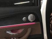 深圳奔馳E級E200L改裝原柏林之聲音響喇叭