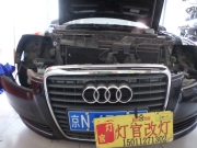 北京改車(chē)燈透鏡-08款?yuàn)W迪A6改燈換透鏡選用海拉五