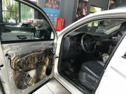 降噪守門員 大眾途觀汽車隔音改裝俄羅斯AUTO FUN 隔音—南...