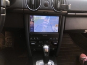 保时捷911改装安卓大屏导航倒车影像