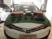 臺州豐田卡羅拉汽車音響改裝 至上音樂豐田卡羅拉音響改...