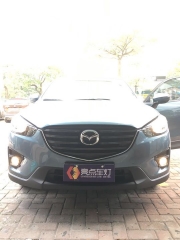 東莞亮點(diǎn)改燈-馬自達(dá)CX5升級海拉五透鏡+歐司朗4300k氙氣燈+...