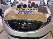 別克JL8升級(jí)美國JBL汽車音響——洛陽專業(yè)汽車音響
