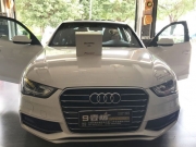 東莞奧迪A4L汽車音響改裝 9音坊奧迪A4L音響改裝先鋒P99CD機