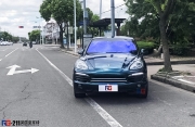 保時(shí)捷卡宴車身改色英國(guó)皇家綠 英國(guó)RG瑞集改色膜