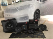 本田飛度改裝芬朗DSP8汽車音響