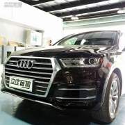 奧迪Q7升級德國RS音符大能隔音漳州立佳汽車音響