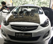 東莞現(xiàn)代朗動汽車音響改裝 9音坊現(xiàn)代朗動音響改裝美國史...