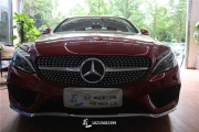 成都蔚一名車匯奔馳C級W205加裝香氛負(fù)離子系統(tǒng)旋轉(zhuǎn)高音