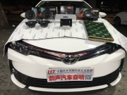 橋頭汽車音響改裝 東莞韻聲卡羅拉改裝勁浪 RSE1 65