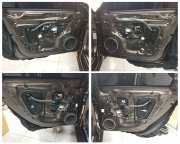 蘇州藝聲汽車音響：奧迪A4汽車音響改裝法國勁浪喇叭