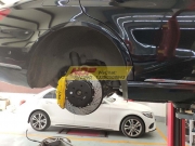 NDP改裝 | 奔馳E級E200改裝TEi Racing P60S+P40S剎車套件