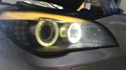 南宁市光途者车灯 宝马740升级欧司朗酷蓝氙气灯套装+GTR透镜