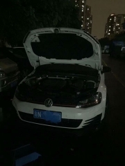 高爾夫GTI大燈改裝GTR海拉5雙光透鏡【光速車改】