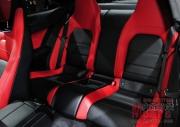 [内饰] Mcars奔驰C63真皮座椅、黑红色