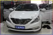 杭州優(yōu)龍——索納塔8代汽車音響改裝美國霸克PX650、CX650