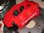 [底盤操控] 皇冠改裝案例、原裝卡宴四活塞原裝分體通風(fēng)碟（豪華版）