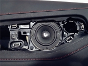 西安上尚奔驰GLC改装德国RS贵族三分频音响 汽车隔音降噪