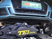 NDP改装 | 奥迪A3改装德国TEI Racing P40S大四刹车套装