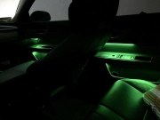 捷豹XFL加装8色氛围灯