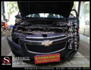 重庆汽车灯光改装音响隔音贴膜雪佛兰科鲁兹升级GTR透镜LED