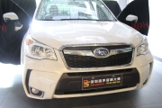 深圳斯巴魯森林人原車音響怎么升級(jí)丹拿音響加中道四門...