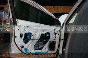 湖南雪佛兰2015款科鲁兹汽车音响改装隔音升级