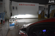 【重慶新視點(diǎn)車燈升級(jí)】?？怂股?jí)改裝米石LED透鏡