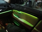宝马5系GT改装八色氛围灯