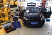 上海澳達(dá)龍汽車(chē)音響 大眾高爾夫改裝丹拿音響 享受律動(dòng)人生