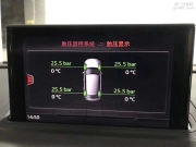 武汉 奥迪A3A4LA5A6LA7Q7 加装原厂数字胎压 直接显示4轮温度