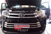 武漢豐田漢蘭達汽車音響升級阿爾派A09無損播放器+全車隔音