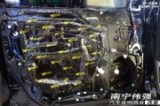 豐田漢蘭達全車隔音降噪汽車音響改裝