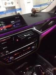 新款宝马5系11色氛围灯电动尾门无钥匙进入360全景