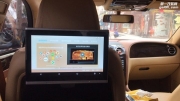 賓利GT改裝360全景倒車影像后排娛樂系統(tǒng)