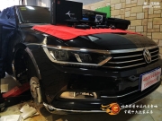 哈爾濱邁騰B8汽車音響改裝 以色列摩雷聽寶 美國銳克RTM1.65